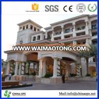 hotel project GFRC building decorative pillars columns exterior cornice Grc exterior wall facades