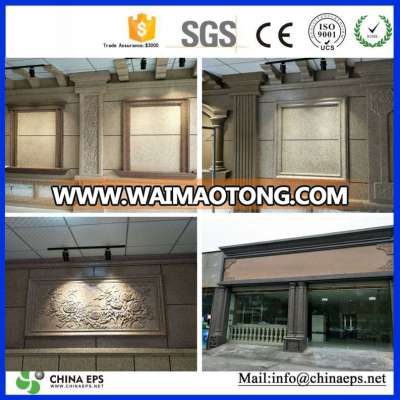 China Variety Of Models For Grc Wall Panel eps polystyrene photo frame moulding profile Retail Decoration Pillar Design