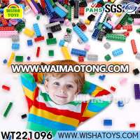 Plastic ABS bulk building bricks compatible with legos blocks base plate and building toys